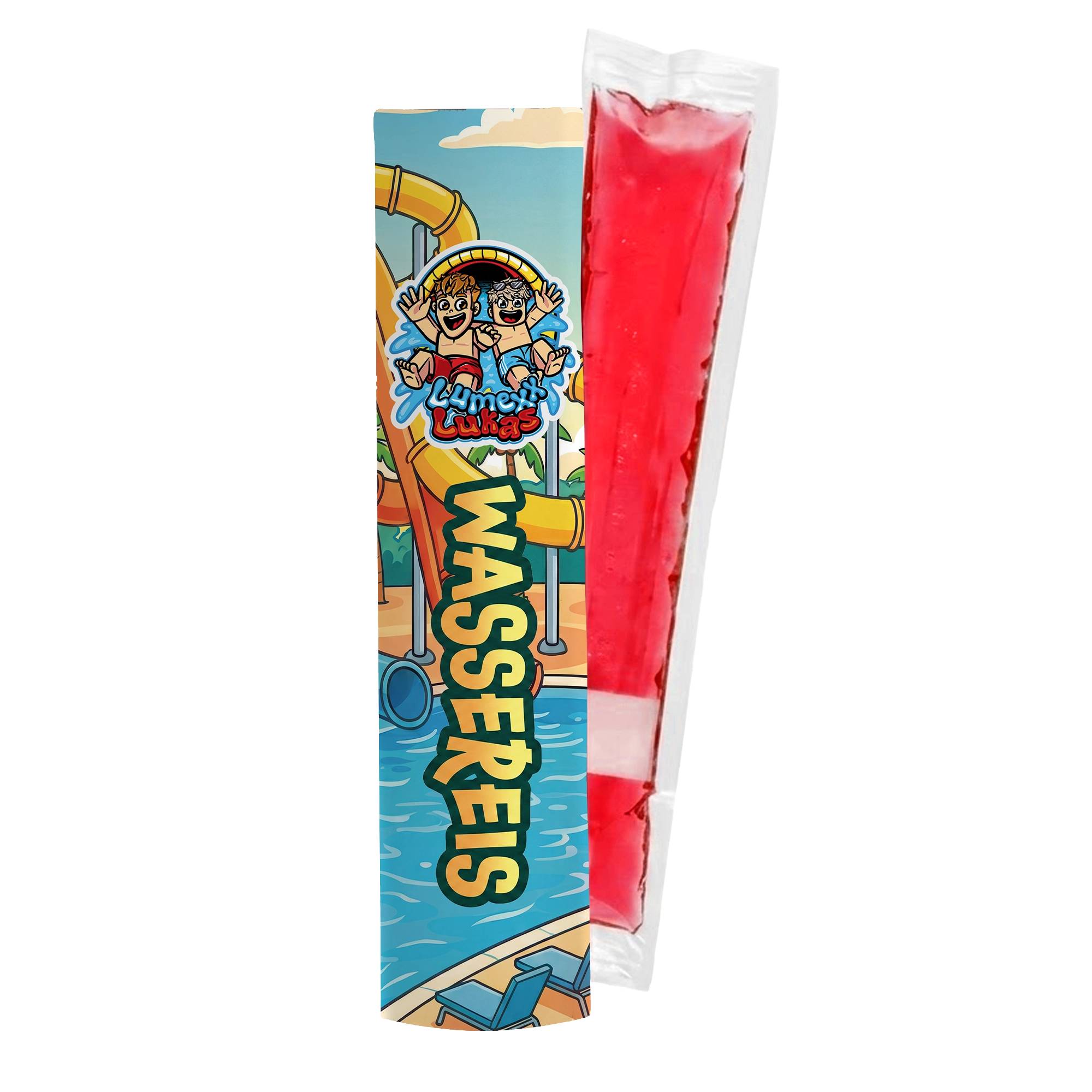 LumeXx x LukasBS - Sommer Bundle - T-Shirt + Rucksack + Drink + Wasserball + Wassereis + Autogrammkarte