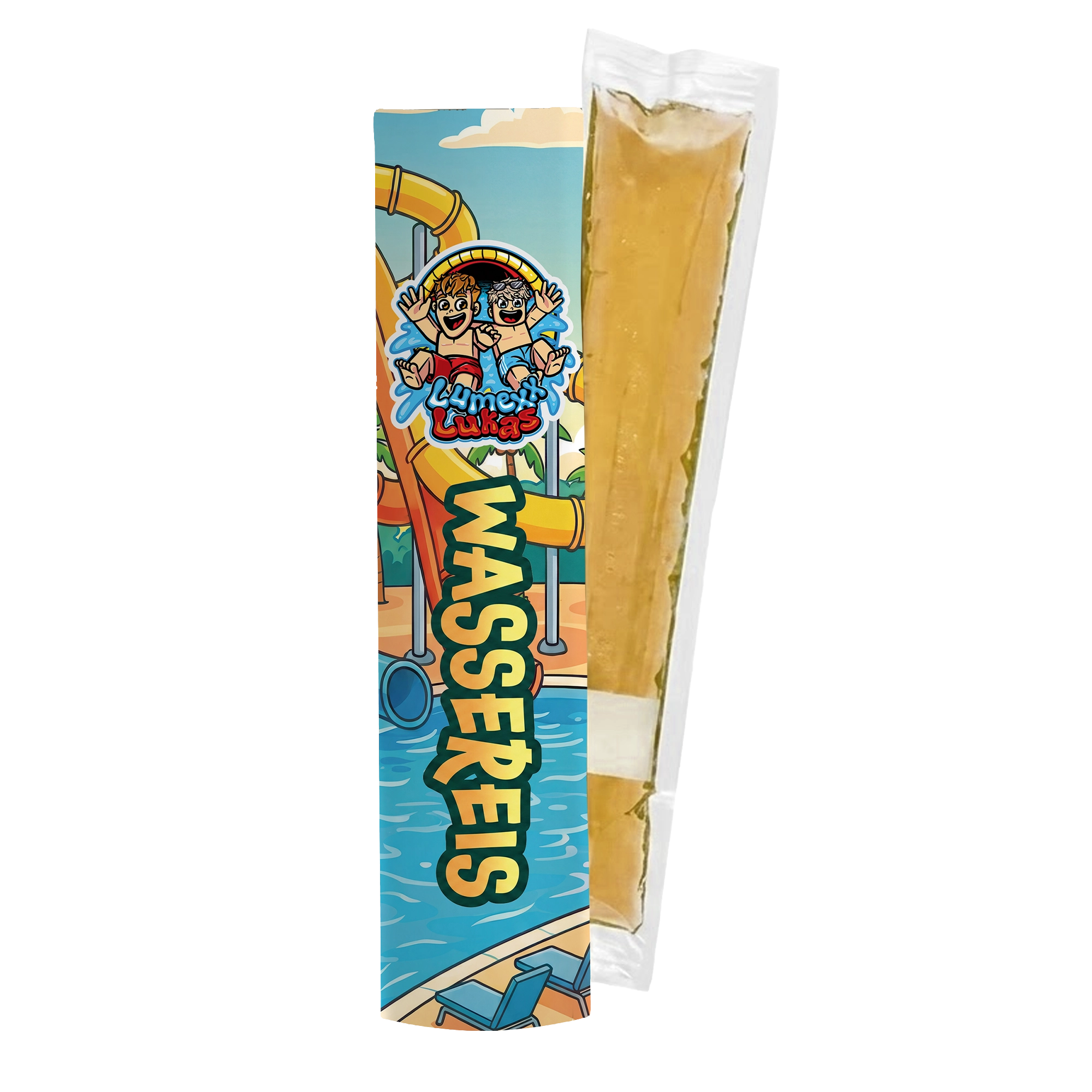 LumeXx x LukasBS - Sommer Bundle - T-Shirt + Rucksack + Drink + Wasserball + Wassereis + Autogrammkarte