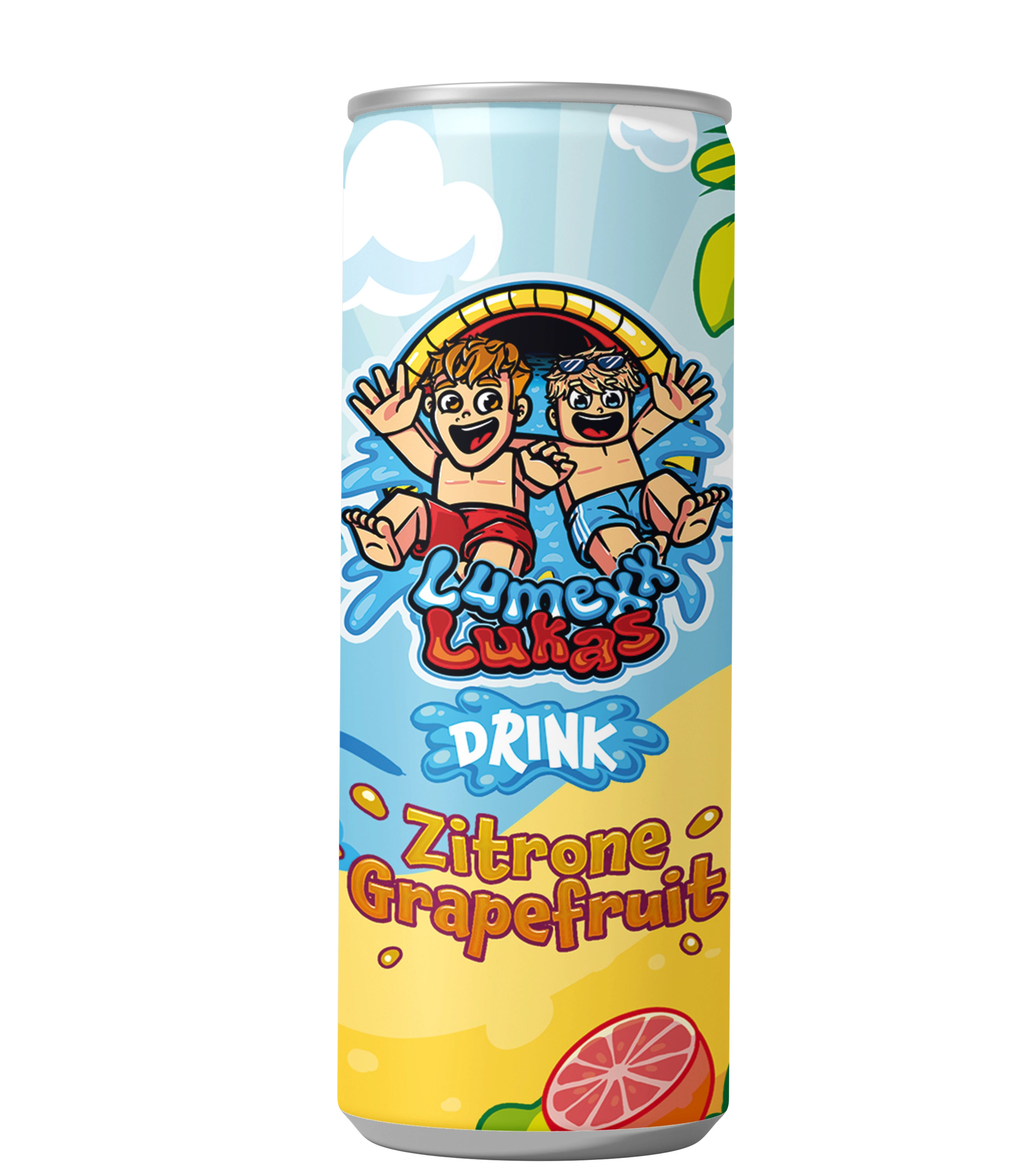 LumeXx x LukasBS - Sommer Bundle - T-Shirt + Rucksack + Drink +  Wasserball + Wassereis + Autogrammkarte