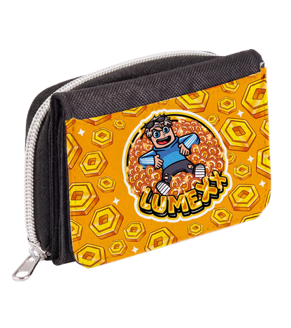 LumeXx - Robux Bundle - T-Shirt + Geldbörse + Sticker + Sparschwein +  Autogrammkarte
