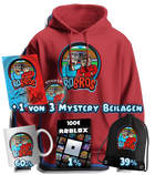 RoBros (LumeXx x LukasBS) - Bundle - Hoodie + Autogrammkarte + Sticker+ 1 von 3 Mystery Beilagen