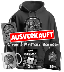 RoBros (LumeXx x LukasBS) - Bundle - Hoodie + Autogrammkarte + Sticker+ 1 von 3 Mystery Beilagen
