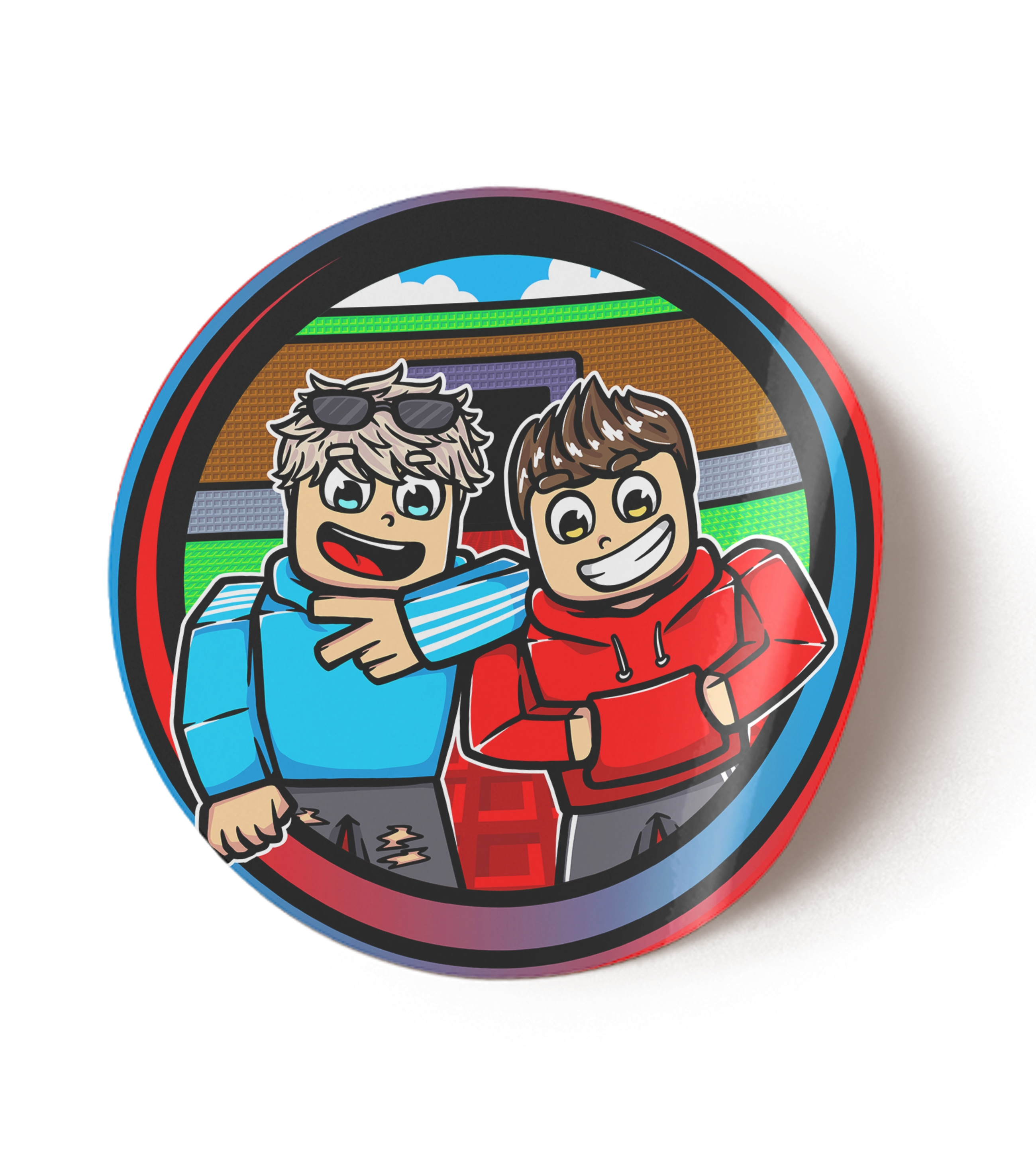 RoBros (LumeXx x LukasBS) - Bundle - Hoodie + Autogrammkarte + Sticker+ 1 von 3 Mystery Beilagen